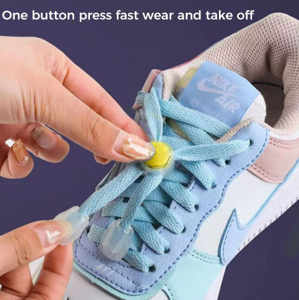 Adjustable Shoelaces Lock Device