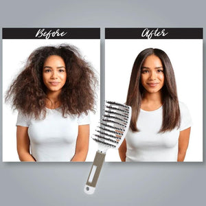 Smooth hair Detangling Nylon Brush