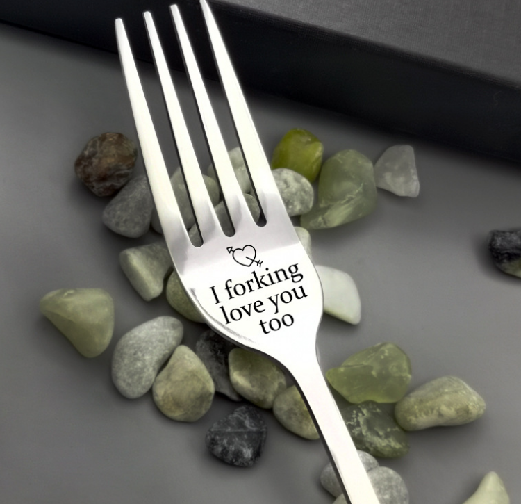 Engraved Fork Gift